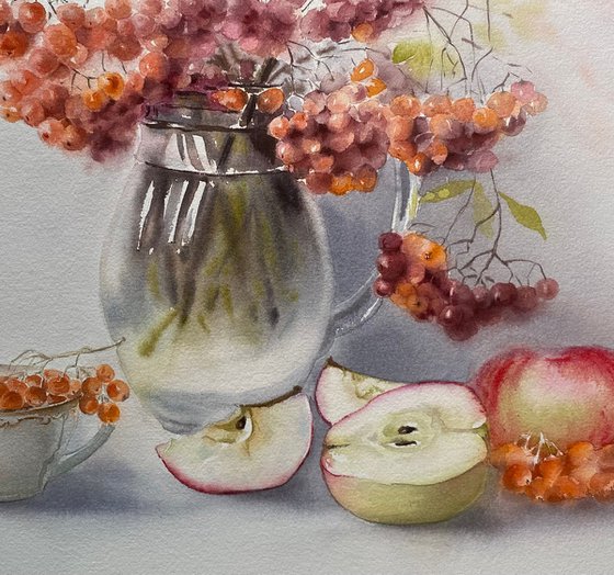 Tea which apples and roman
