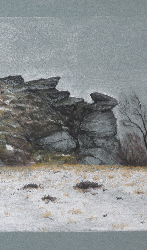 A Bleak Day at Froggatt. by Lee Fidler