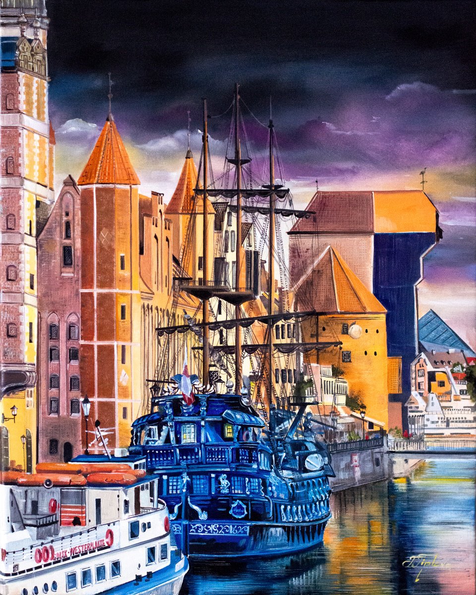 Gdansk Poland By Tetiana Tiplova, 16 X 20, Artwork For Sale On Artfinder