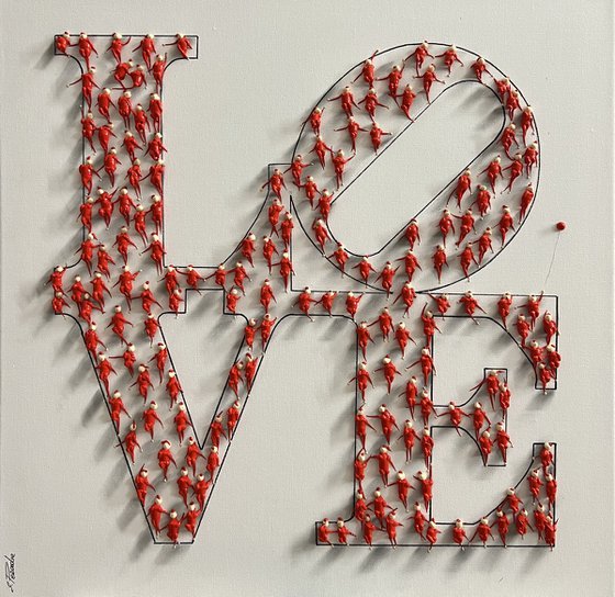 Freedom People ,,Love” Eka Peradze Art
