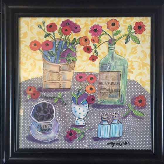 "Blooms and Olives"