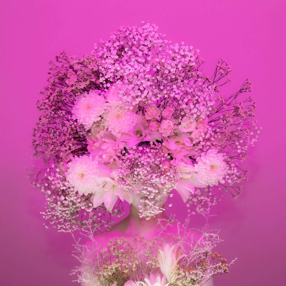 Surrealistic Portrait Photograph By Ziesook You, 20 X 20", Scent Of Austin 02072024P, Original Artwork