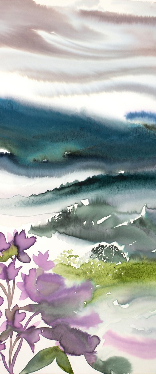 Mountainscape No. 4 by Elizabeth Becker