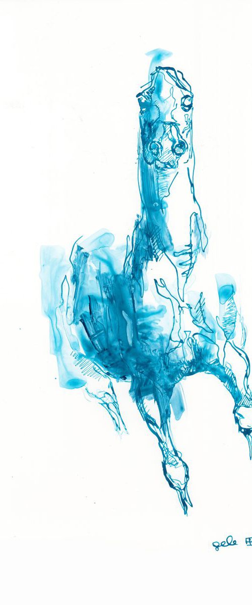 Equine Nude 128 by Benedicte Gele