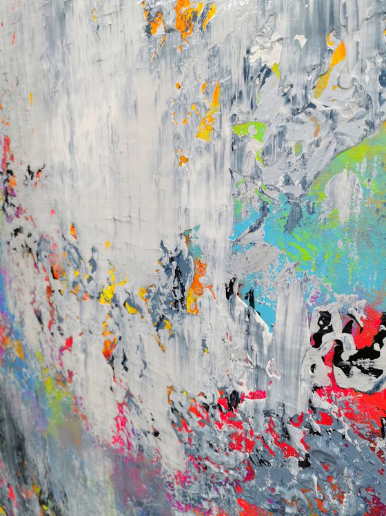 150x100cm. / abstract painting / Abstract 1214