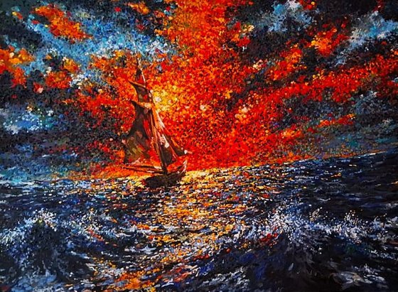 Sailing Through Fire