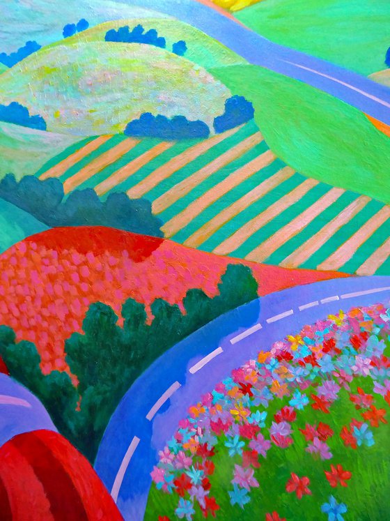 JOURNEY AMONG PATCHWORK FIELDS