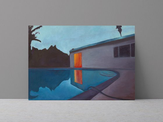 house with pool