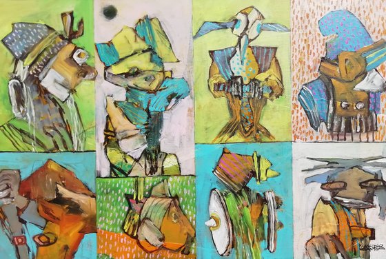 Abstract fragments 18