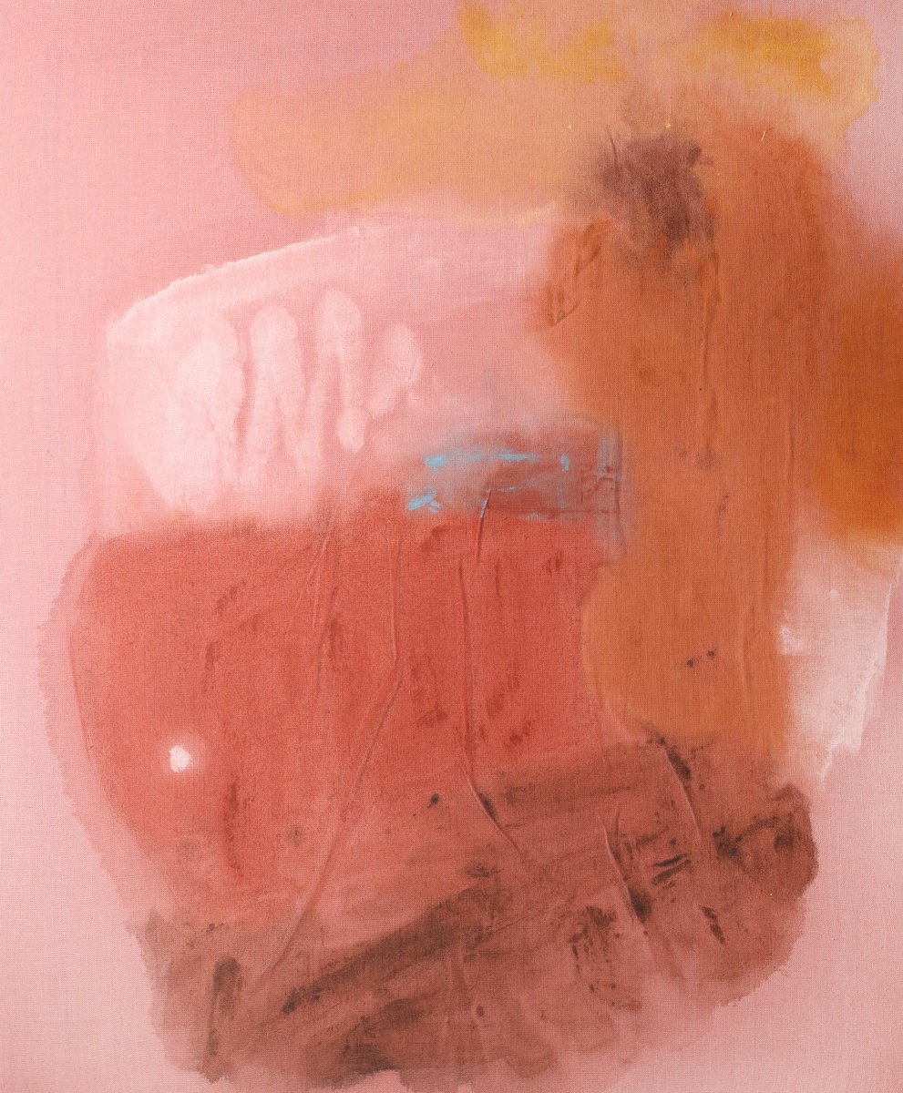 Organic Abstract Acrylic Painting By Melissa Mcgill, 25 X 31", Sometimes People Are Beautiful, Original Artwork