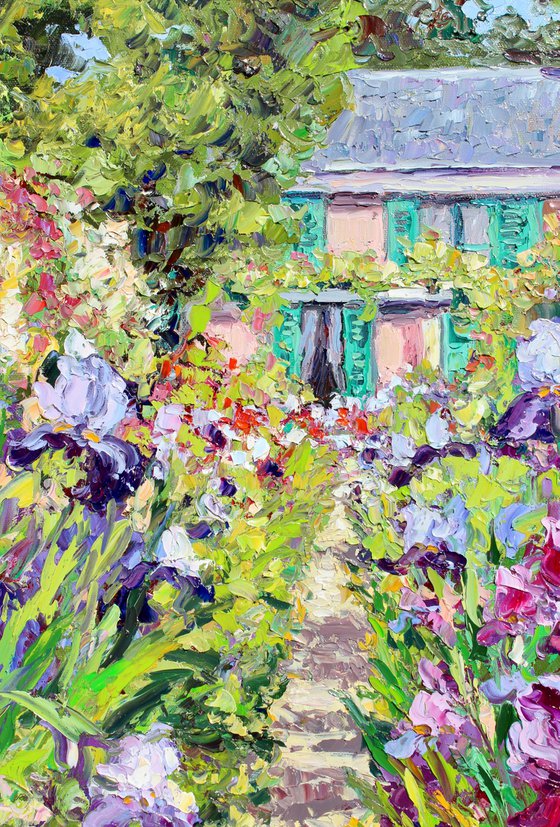 Monet's Home And Iris Garden