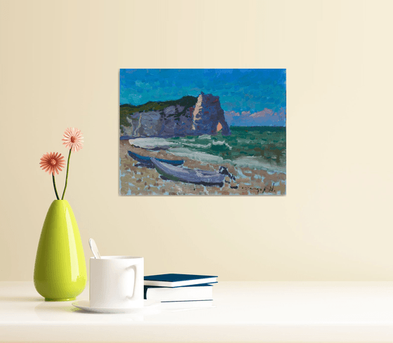 Normandy Etretat Etude 4