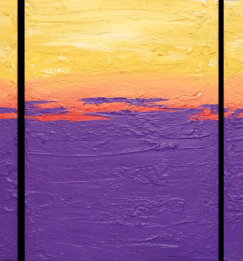 Purple Flats beautiful art by Stuart Wright