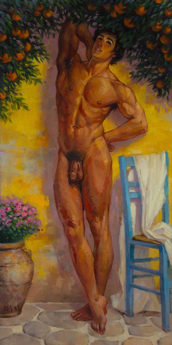 IN THE SHADES OF ORANGE TREES