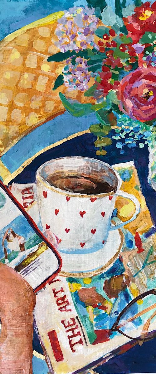 News for breakfast by Anastasia Mazur-Skrobova