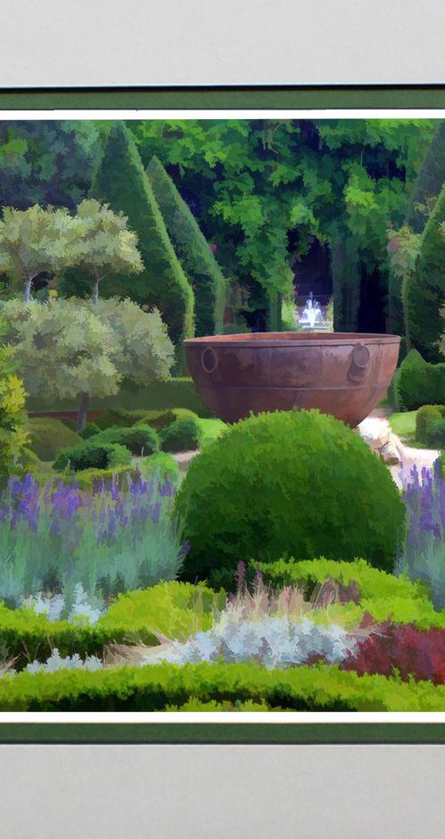 An English country garden by Robin Clarke