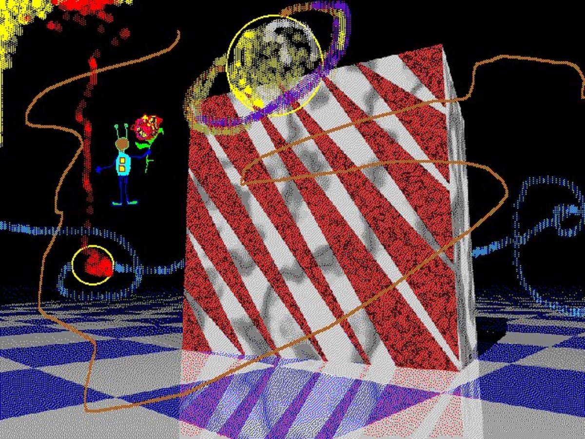 Geometric Abstract Print By Galina Victoria, 28 X 21, Saturn, Original Artwork