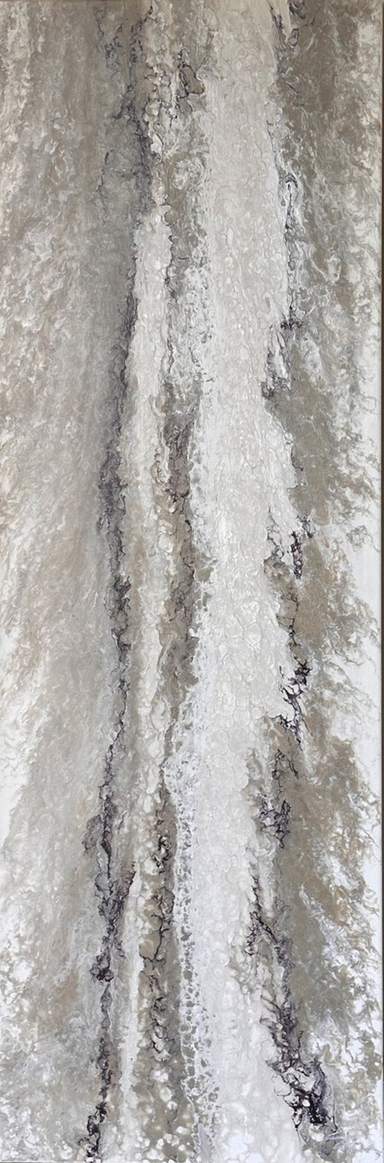 Diptych "Lithic Drift " second panel