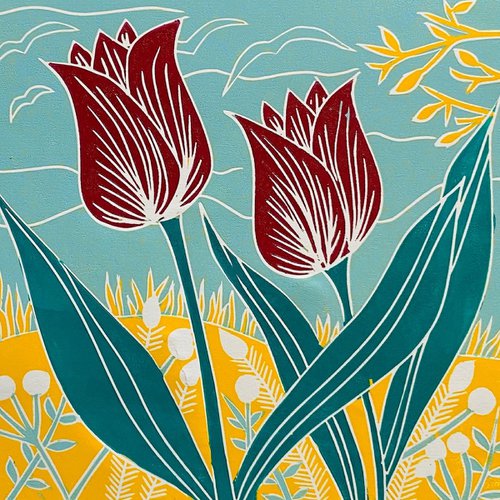 Tulip Duo by Sue Collins