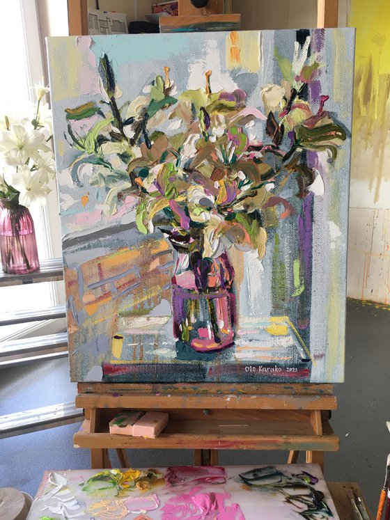 Flowers by the Window