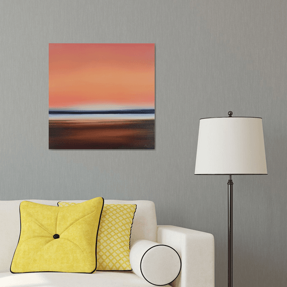 Sky Glow - Abstract Seascape