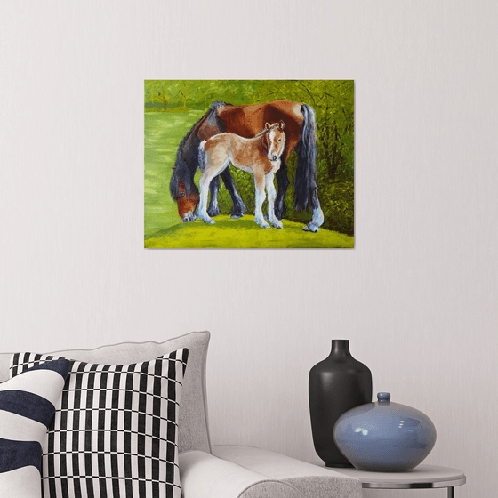 Horse and Foal