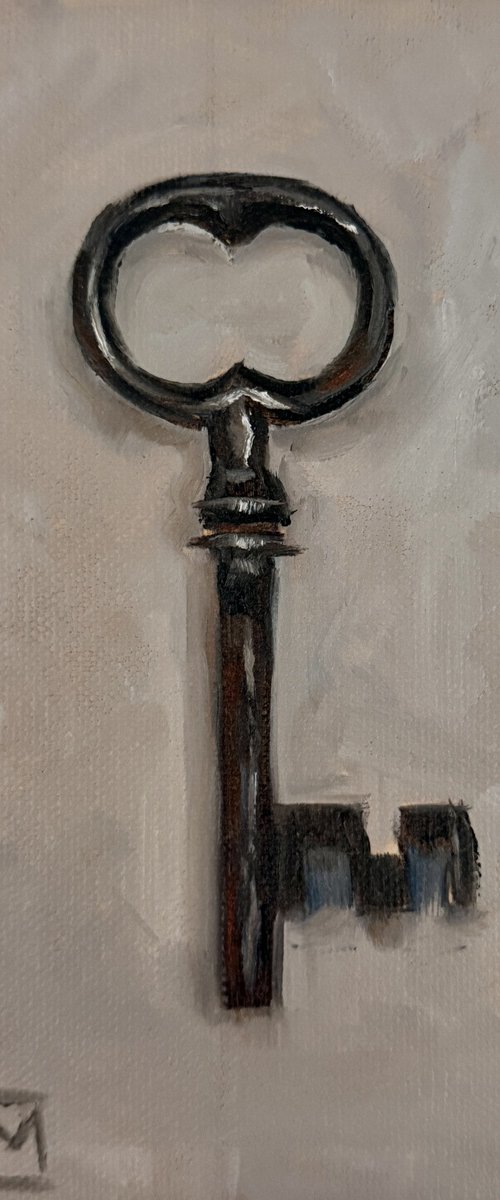 Antique Key 001 by Nimasha Perera