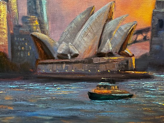 Sydney Harbour Dreams Painting