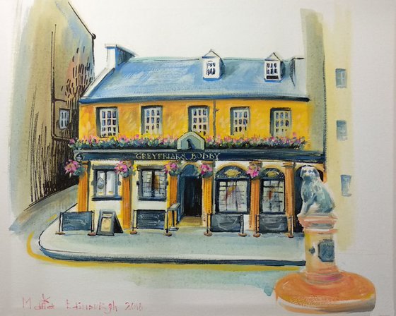 Edinburgh, "Greyfriars Bobby" Pub.