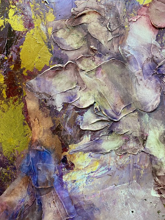 Textured Abstract Canvas Art