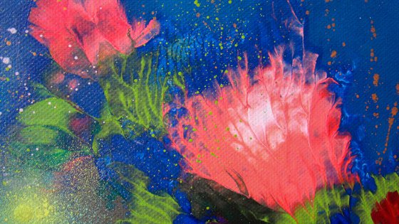 "Evening Flowers" Floral Painting
