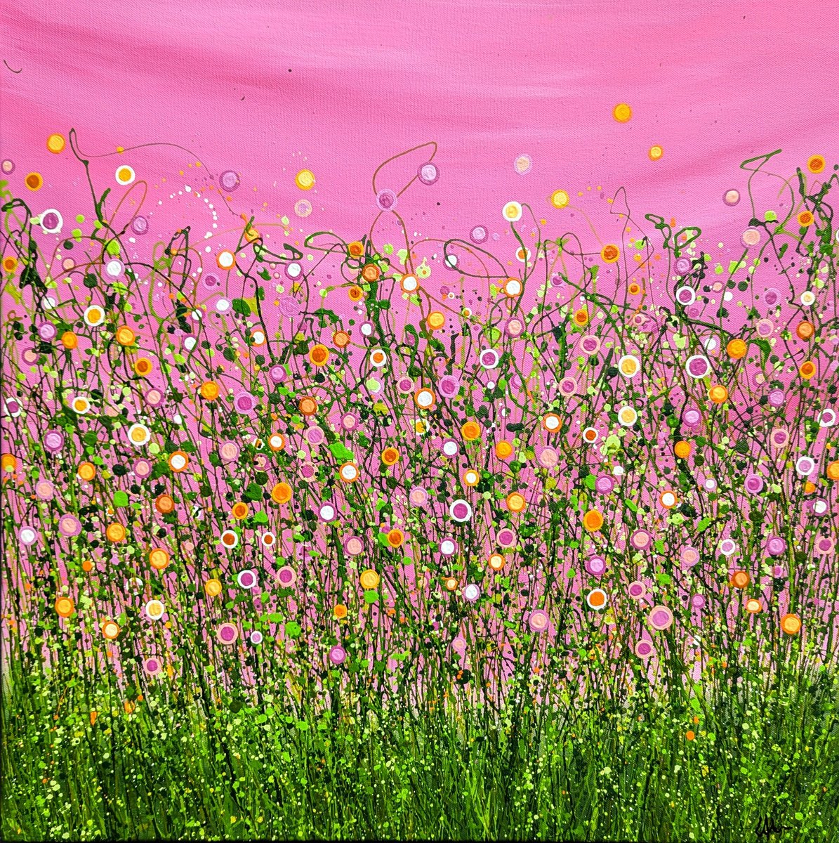 Blushing Confetti Meadows #6 by Lucy Moore