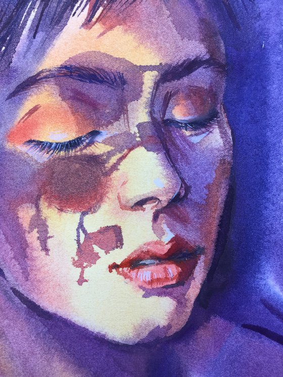 Sketches, portraits of girls