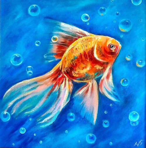 Goldfish by Yulia Berseneva