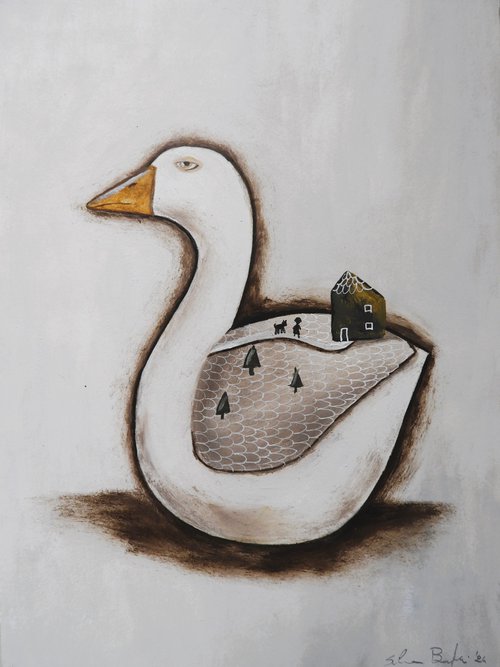The goose by Silvia Beneforti