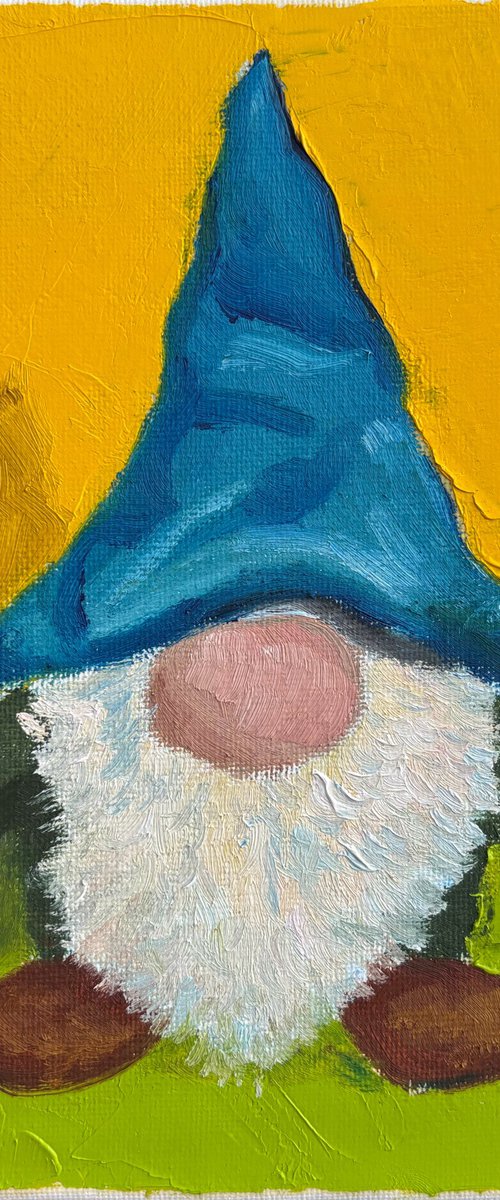 Stuffed toy gnome by Dmitry Fedorov