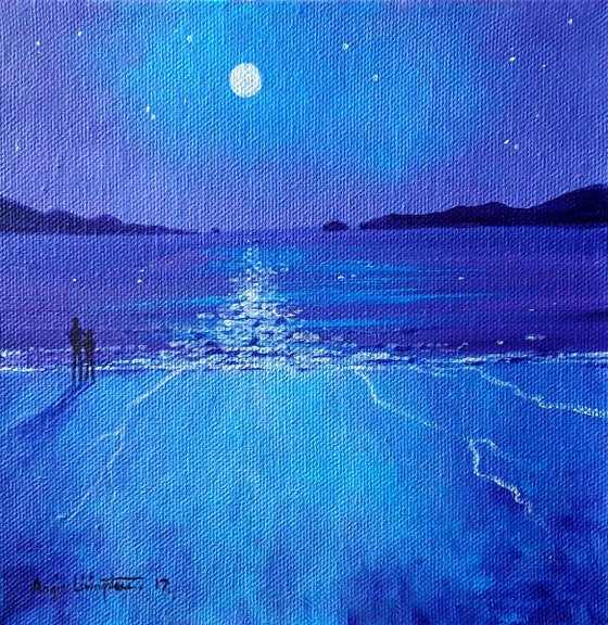 Moonlight on the ocean