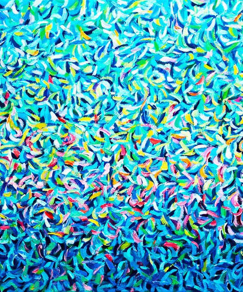 The garden XV Abstract series. by Andrei Sitsko