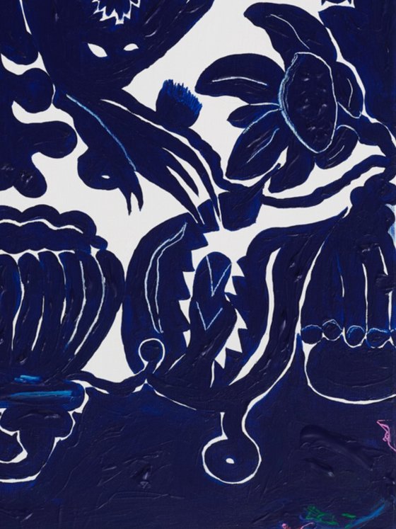 In a Blue Garden, Dreaming