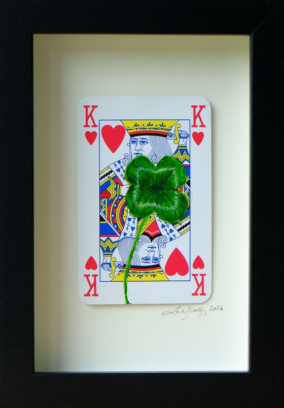 A little bit of luck (king of hearts)