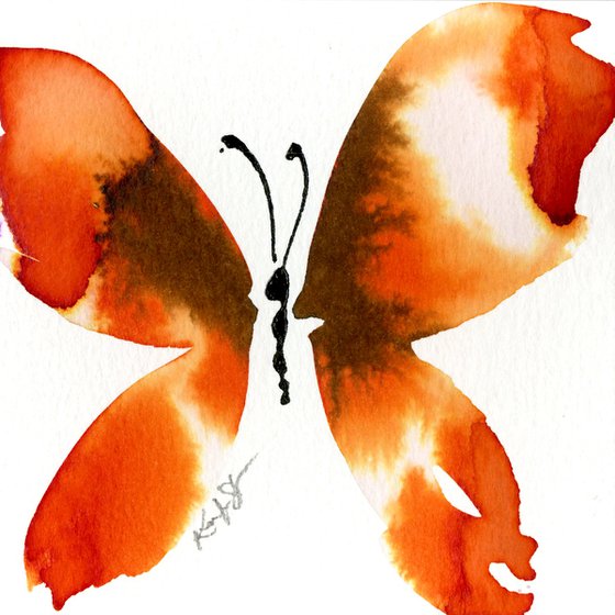 Butterfly Joy 2020 Collection 7 - 3 Paintings by Kathy Morton Stanion
