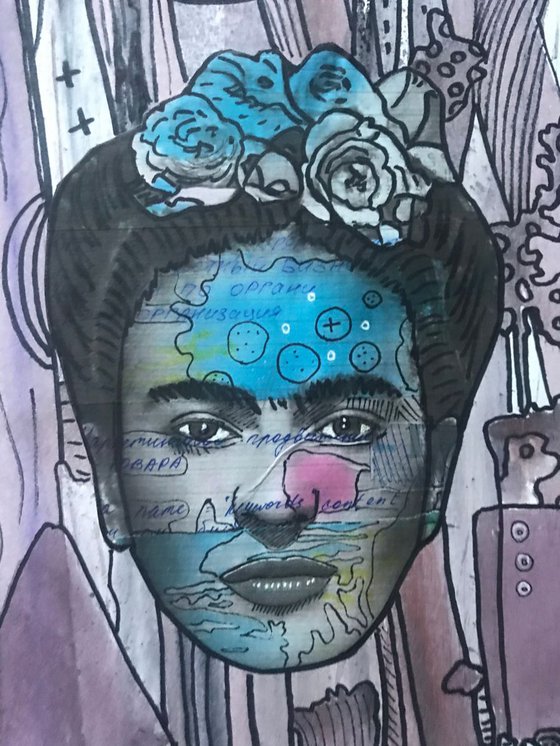 Portrait of Frida # 39