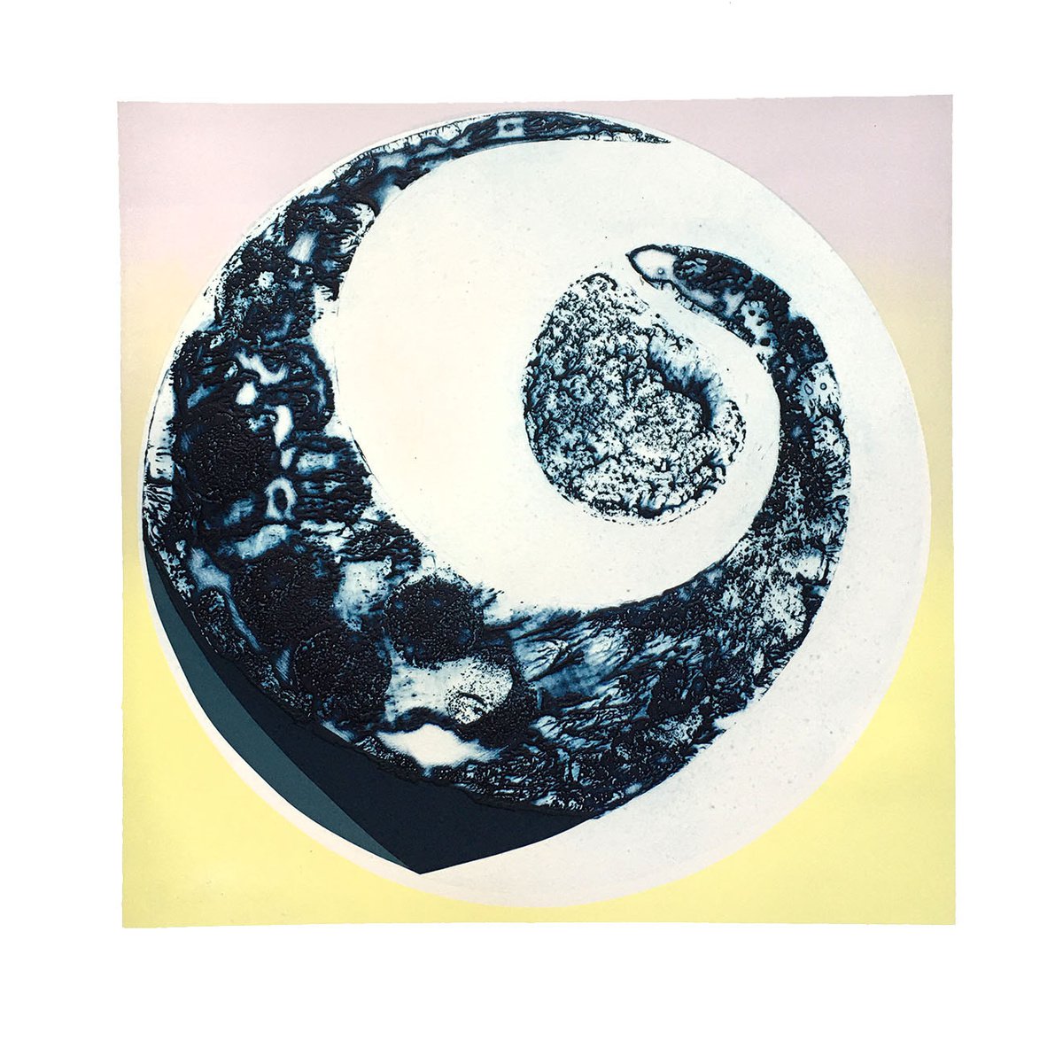 Abstract Etchings & Engravings , Turn Of The Tide By Helen Boden, 23 X 23, Artwork For Sale On Artfinder