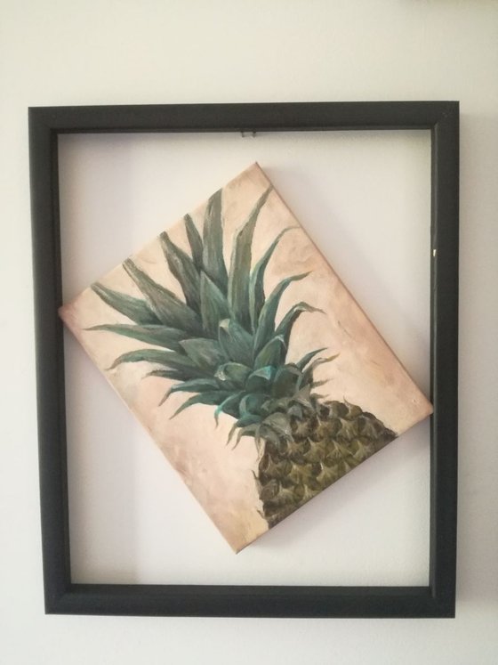 Bushes of a pineapple (22x27cm)