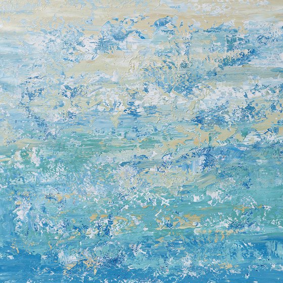 Aqua Light - Abstract Seascape