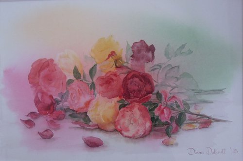 Roses by Diana Dabinett