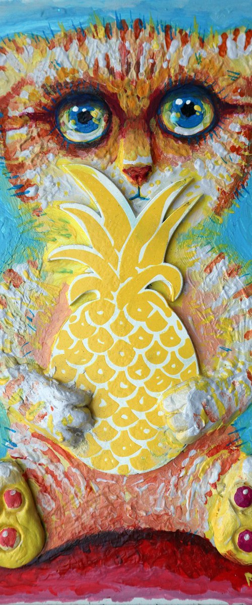 Happy Pineapple by Rakhmet Redzhepov