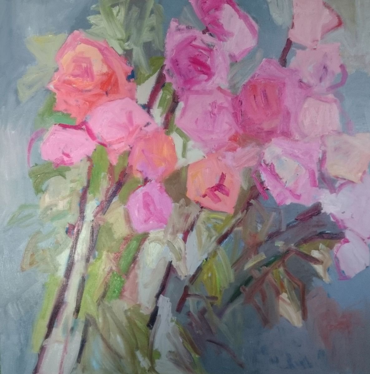 Roses reminiscence. by Lilia Orlova-Holmes