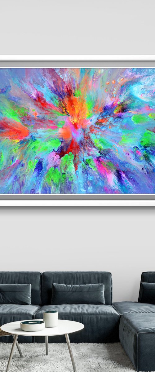 Flowing Energy 45 by Soos Tiberiu