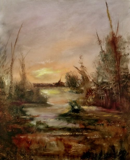 The River runs dry by Alan Harris